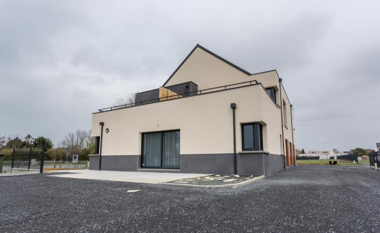 Babord, Appt Avec Terrasse Et Vue Mer Saint-Côme-de-Fresné Exterior foto